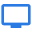 ícono de tv